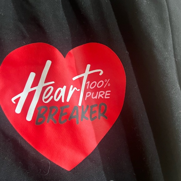 Heartbreak Tattoo Joggers by Sara K - Picture 3 of 6